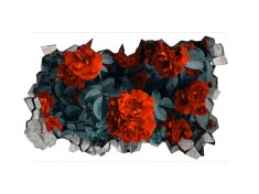 Autocolant decorativ, Gaura in perete, Planete, Multicolor, 83 cm, 2ST-3 foto