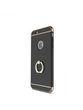 Cumpara ieftin Husa iPhone 6 Plus/6S Plus MyStyle Elegance Luxury 3in1 Ring Neagra: Protectie Soc, Praf, Zgarieturi, Carcasa Policarbonat