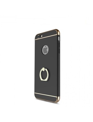 Husa Apple iPhone 6 Plus/6S Plus, MyStyle Elegance Luxury 3in1 Ring Black foto