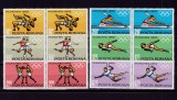 ✅RO 1972 LP 787 ,&quot; Preolimpiada Munchen &#039;72&quot;, serie pereche ( V sau H ! ) ,MNH