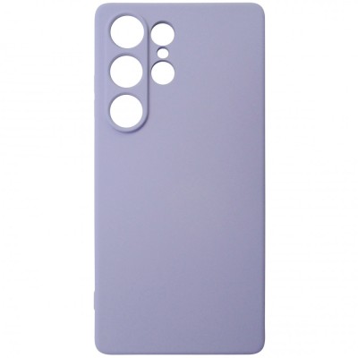 Husa tip capac spate silicon TPU Matte lila pentru Samsung Galaxy S25 Ultra foto
