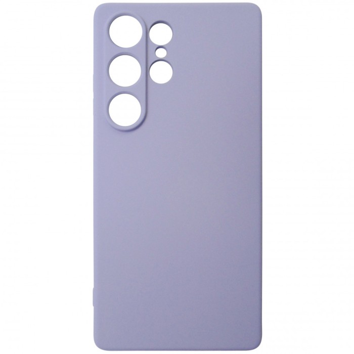 Husa tip capac spate silicon TPU Matte lila pentru Samsung Galaxy S25 Ultra