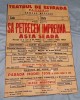 SA PETRECEM IMPREUNA ASTA SEARA - Teatrul de Estrada - afis vechi anul 1958, reclama - quartet de negri - stepp