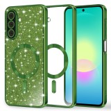 Asteroid GSM - Luxury Glitter MagSafe - Samsung Galaxy A27 5G - Deep Green