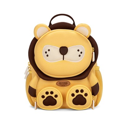 Rucsac Zoyzoii pentru copii 2-6 ani, design inovativ 3D, textil, model Leul Haios foto