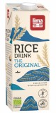 Bautura vegetala de orez original bio 1L Lima, fara gluten, fara zahar, fara lactoza, origine Belgia