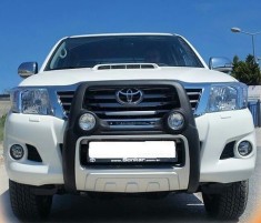 Bullbar poliuretan cu proiectoare toyota hilux 2005, 2006, 2007, 2008, 2009, 2010, 2011 tya405 Tuning-Shop foto