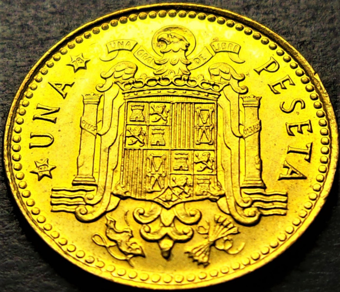 Moneda 1 PESETA - SPANIA, anul 1978 (model 1975) *cod 1190 C = UNC