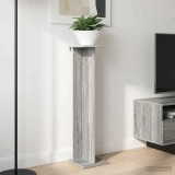 vidaXL Suport pentru plante 2 pcs Sonoma gri 25 x 25,5 x 100,5 cm 899637