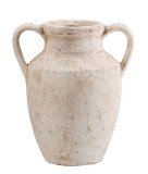 Cumpara ieftin Vaza flori teracota maro 17,5 x 25 cm
