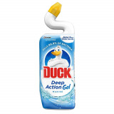 Dezinfectant WC DUCK, Deep Action Gel, Marine, 750 ml, Dezinfectant WC Gel, Dezinfectant WC Lichid, Lichid Curatare WC Duck Marine, Duck WC Marine Dee