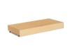 Sertar Patut Klups 120x60 cm Natur, Depozitare Accesorii Bebelusi, Roti, Placaj Acoperitor, Fabricat UE