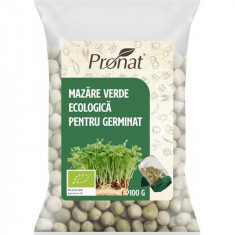 Mazare Verde Bio pentru Germinat 100 grame Pronat