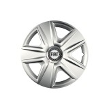 Set 4 capace roti Cu Inel Cromat Esprit R16 Compatibil Cu Fiat