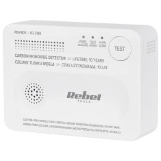 Detector senzor Gaz detectat monoxid de carbon 3x AA REBEL RB-0900