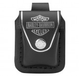 Husa pentru bricheta Zippo HDPBK 60001255 Harley-Davidson, neagra - RESIGILAT