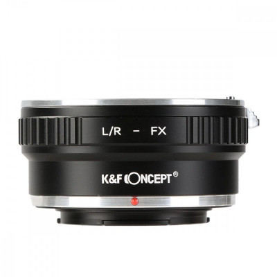 Adaptor montura K&amp;amp;F Concept L/R-FX de la Leica R la Fuji X-Mount KF06.102 foto