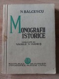 N. Balcescu: Monografii istorice- Vasile V. Hanes