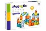 Joc de constructie magnetic educativ cu 48 piese, 5.5 cm