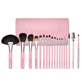 Set 18 pensule machiaj par natural RIBELLS