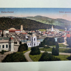 Carte poștală 1929 Vatra-Dornei vedere generala