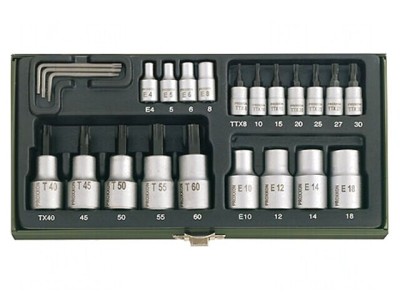 Set Chei Torx Crom-Vanadium 23 Bucăți foto