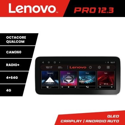 Navigatie Nissan Qashqai/X-Trail 2013- K-353 Lenovo PRO 4+64 12.3 inch qled android 4G DSP gps internet S CarStore Technology
