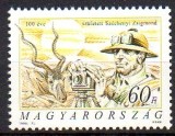 UNGARIA 1998, Fauna, Aniversari, Zsigmond Sz&eacute;chenyi, MNH, serie neuzata