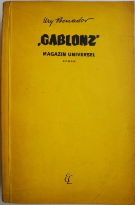 Gablonz. Magazin Universel &amp;ndash; Ury Benador foto