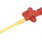 Clips de măsurare cu c&acirc;rlig roșu 6A 1kVDC 4mm