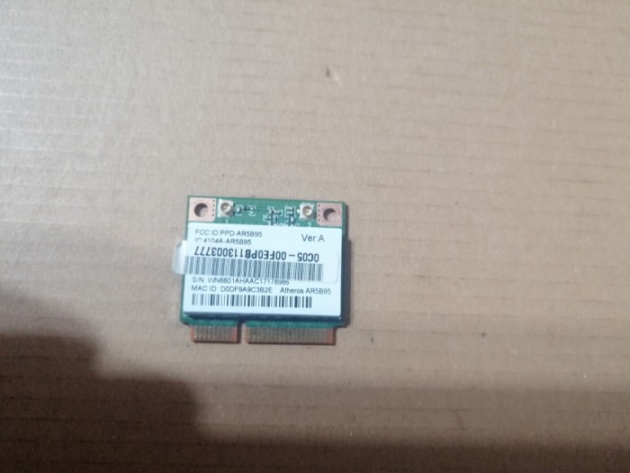 placa wireless Acer Aspire 7250 7250G 7250z Atheros ar5b95 One 722 5733 5733z