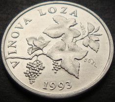 Moneda 2 LIPE - CROATIA, anul 1993 * cod 3727 = UNC foto