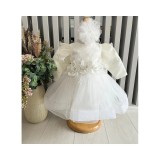 Cumpara ieftin Rochita Botez Demi, cu Flori, Alb - DPH86