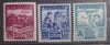 Romania 1955 Lp 390 Palatul pionerilor 3v nestampilate, Stampilat