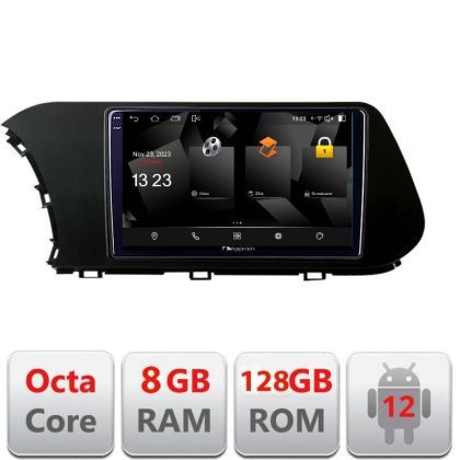 Navigatie HHyundai I20 2020- 5960Pro-i20 Android Octa Core Qualcomm 2K Qled 8+128 DTS DSP 360 4G Optical CarStore Technology
