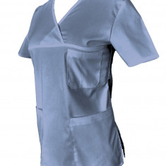 Halat Medical Pe Stil, Albastru Deschis, Model Classic - XS