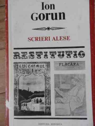 Scrieri Alese - Ion Gorun ,526611