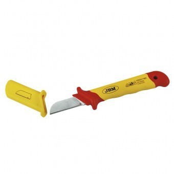 Cutit drept pentru dezizolat, JBM 53164, pentru electricieni, VDE 1000V foto