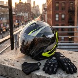 Cumpara ieftin Cască Moto Modulară Flip-Up Urban Core cu Vizieră Dublă și Ventilație &ndash; Cască