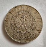 Moneda Polonia 10 Zloti 1935 Argint - Numismatica Colectie