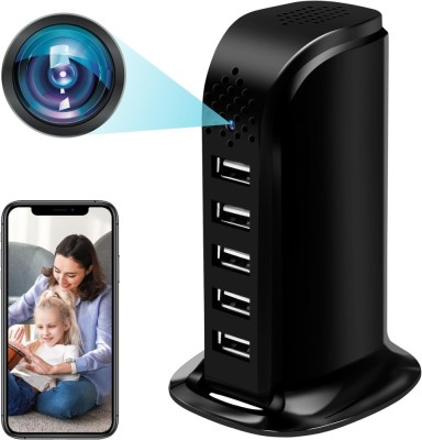 Camera Spion WIFI, TSS-HUB5 Ascunsa in HUB USB cu 5 Port-uri, 5MP, Full HD, Inregistrare Audio-Video, Activare la miscare , Slot Card, cu APP foto