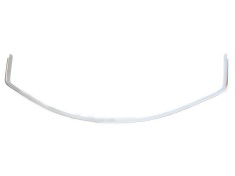 Ornament grila radiator Opel Astra H, 04.2007-12.2012, Hatchback Cu 5 Usi , si Varianta Combi, Partea Inferioara, 1322245