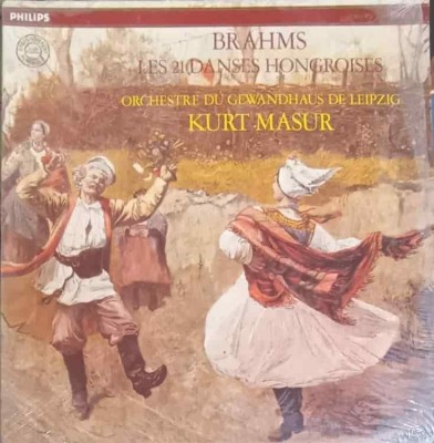 Disc vinil, LP. Les 21 Danses Hongroises-JOHANNES BRAHMS-241825 foto