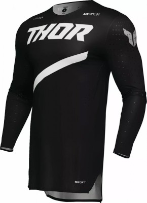 Tricou Thor SportMode Brave, culoare negru/alb, marime L Cod Produs: MX_NEW 29108090PE foto