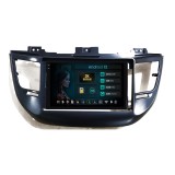 Navigatie 2K Hyundai Tucson 3 (2015-2018) rama neagra 4GB RAM Android Octacore Slot Sim 4G DSP GPS Wi-FI Carplay Android Auto USB Bluetooth Waze Touch