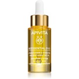 Apivita Beessential Oils Strengthening &amp; Hydrating Day Oil ulei pentru stralucire zi de zi pentru o hidratare intensa 15 ml