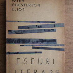 Pater Chesterton Eliot - Eseuri literare