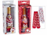 Set 2 perechi sosete cadou Craciun cm 8 x 4,5 x 23 H