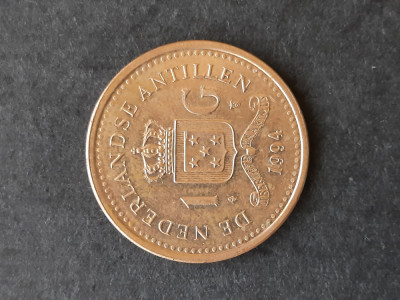 1 Gulden &amp;quot;Beatrix&amp;quot; 1994, Antile olandeze - G 3931 foto