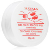 Mavala Nail Polish Remover Pads tampoane fara acetona 30 buc